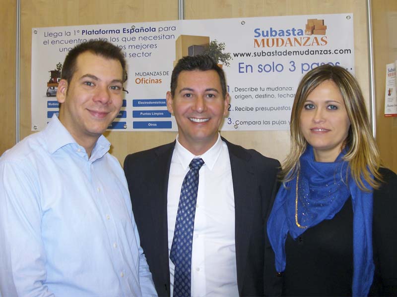 El equipo fundador de Subasta de Mudanzas